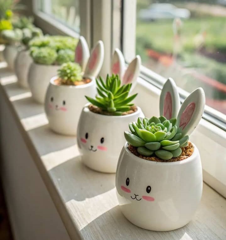 گلدان های فانتزی چهره