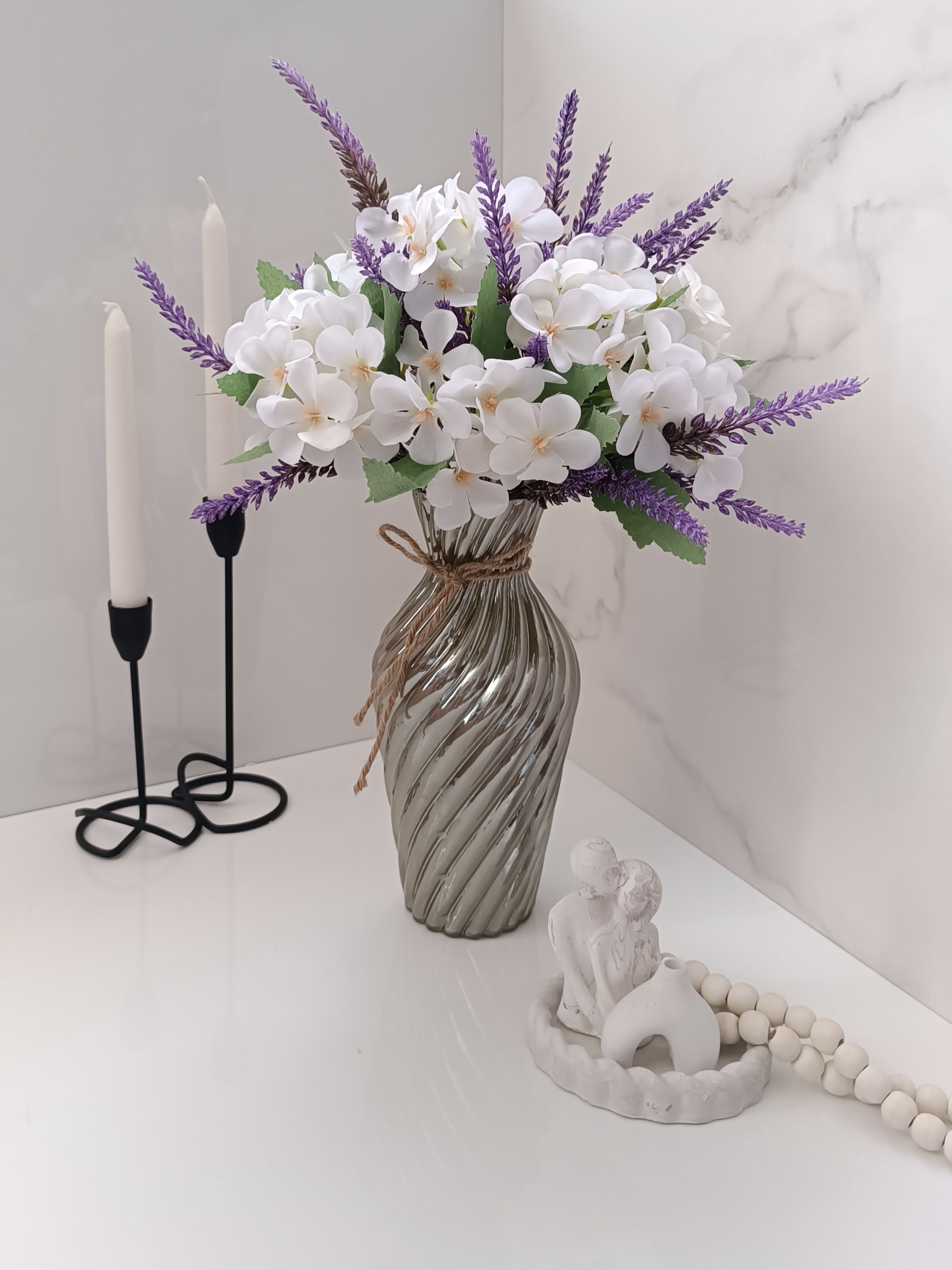گلدان گل مصنوعی وارداتی