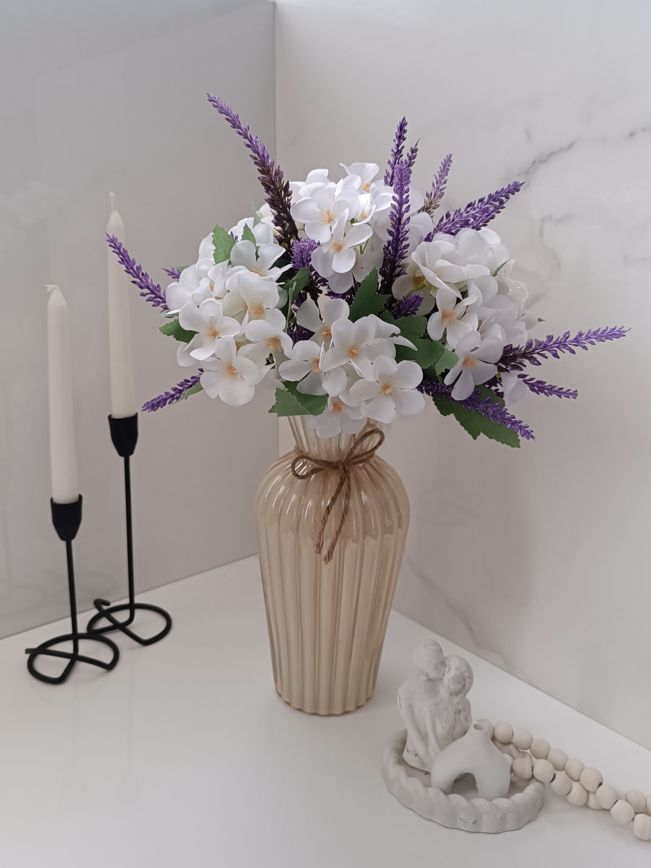 گلدان گل مصنوعی وارداتی