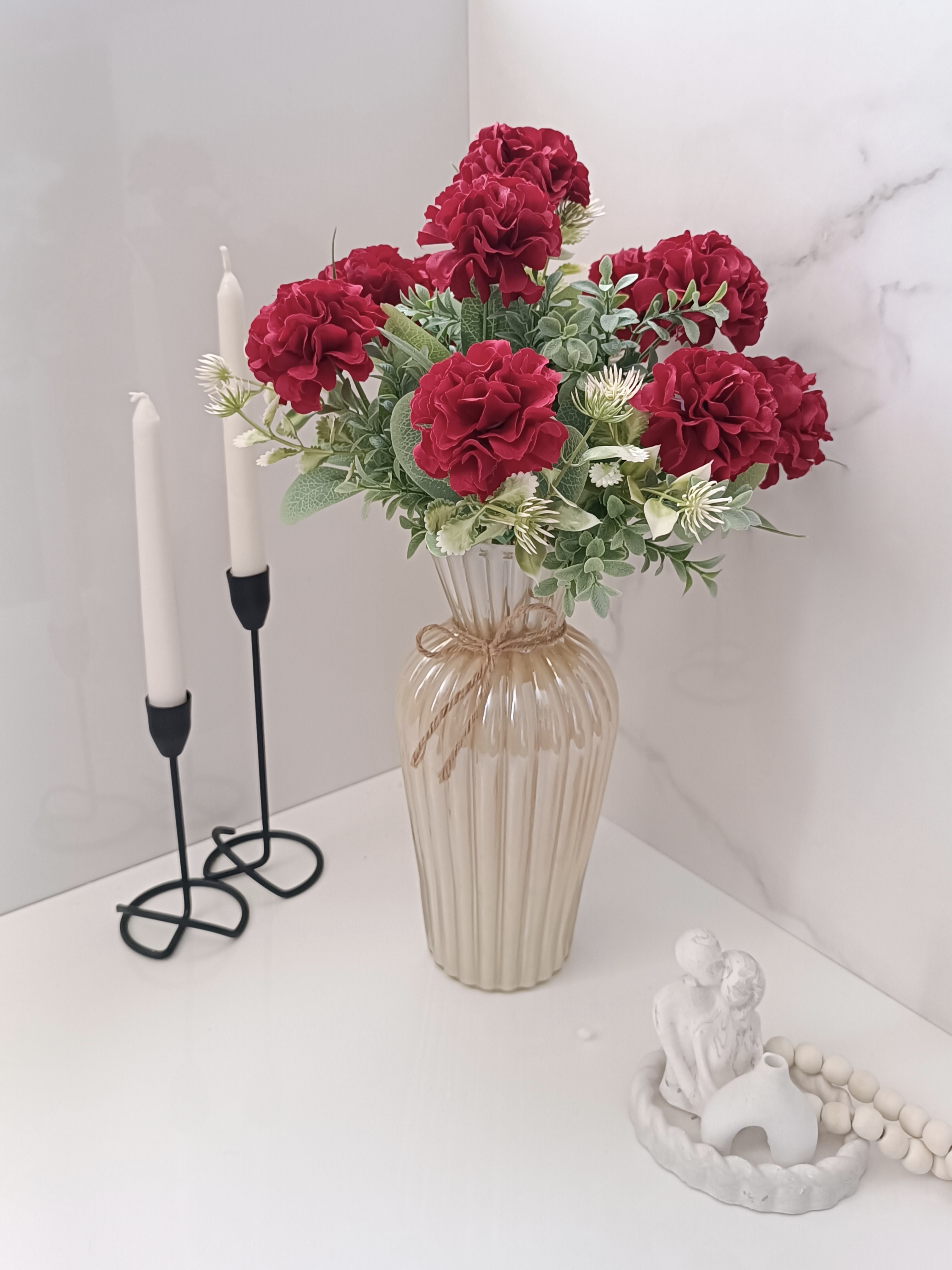گلدان گل مصنوعی وارداتی